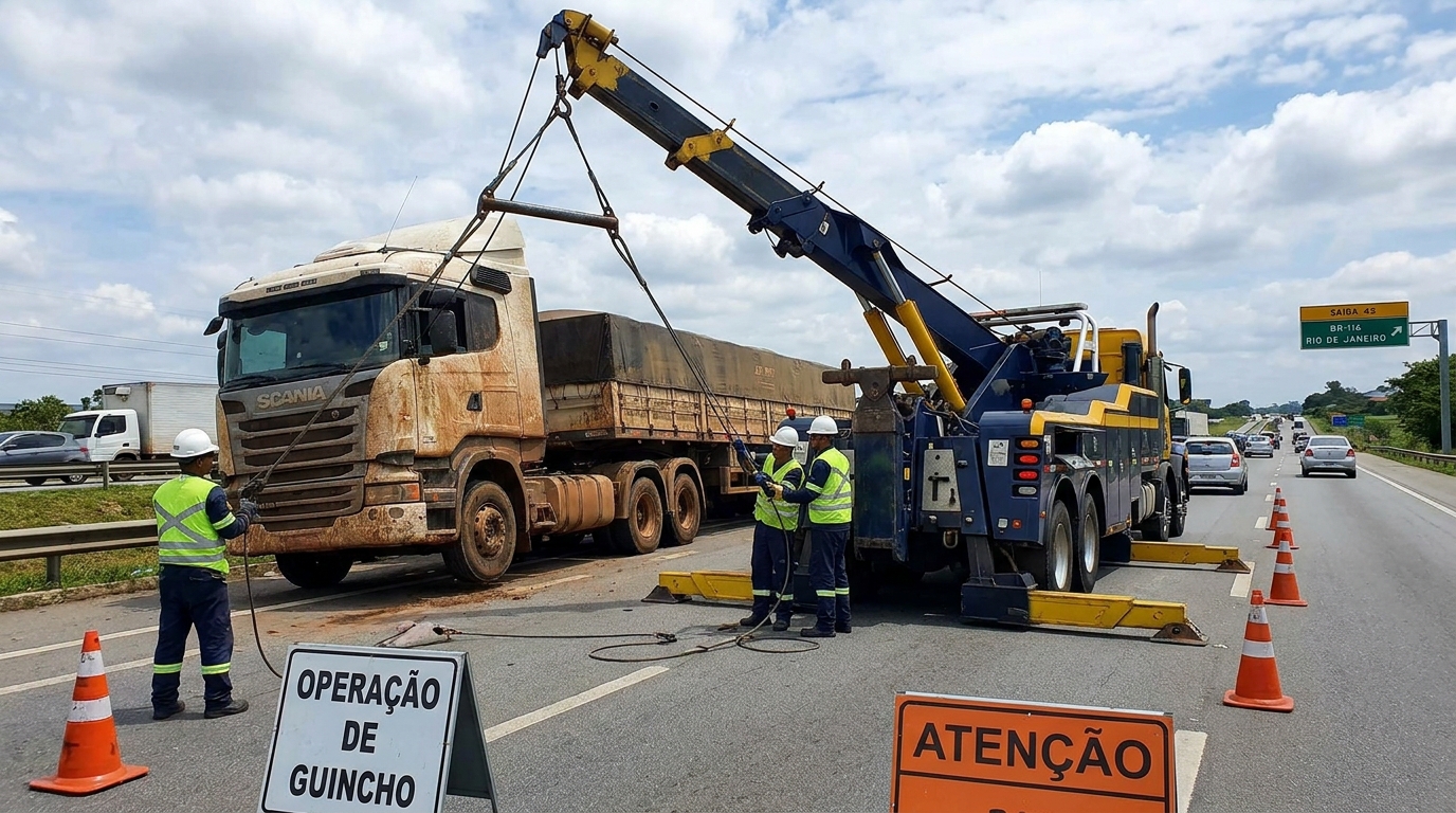 Guincho para Caminhão em Campinas‑SP